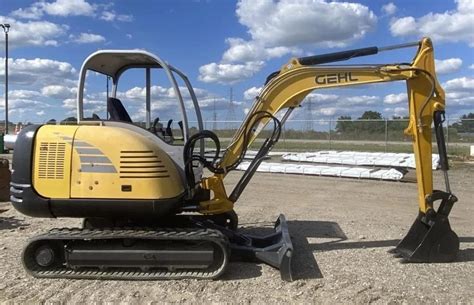 Sold Gehl 353 Construction Compact Excavators Tractor Zoom