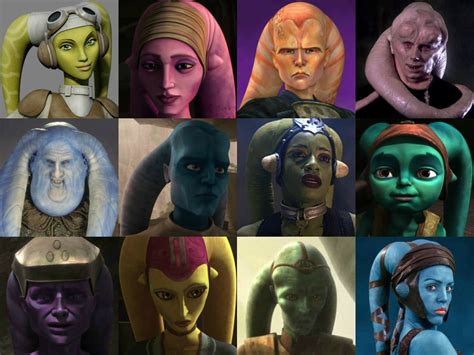 Star Wars The Clone Wars Female Characters Star Wars 101
