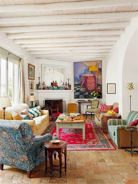Eclectic Bohemian Style Interiorslulu Klein Bohemian Living Room
