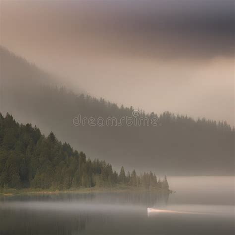 A Cloudy And Misty Texture With Foggy Landscapes And Misty Mountains3