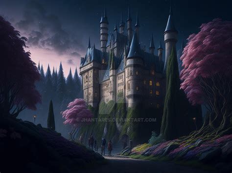 A Majestic Castle By Jhantares On Deviantart