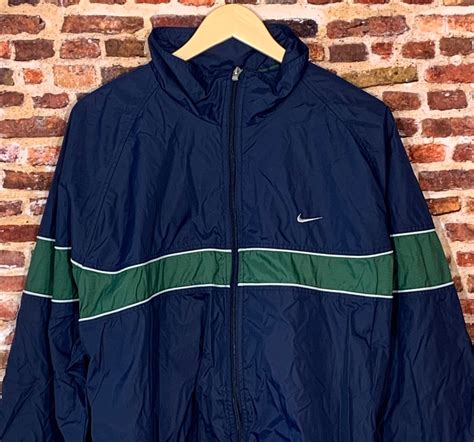 Vintage Nike Mens 2xl Windbreaker Jacket Rare Etsy