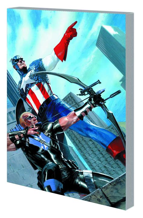 Jul120651 Captain America And Hawkeye Tp Previews World