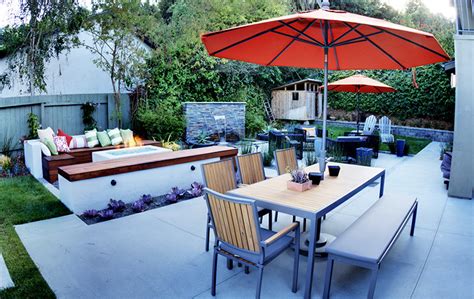 Outdoor Dining Room Contemporary Landscape San Diego By Eco