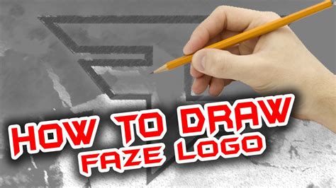 How To Draw The Faze Logo Tutorial Easy Youtube