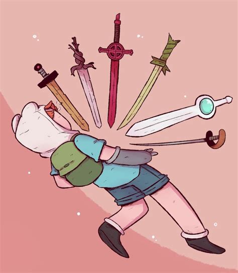 Swords By Ryllcat21 On Deviantart Adventure Time Cartoon Adventure Time Wallpaper Adventure