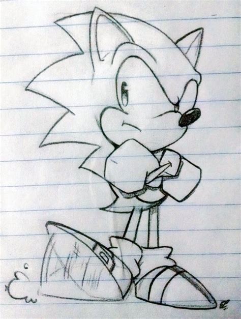Dibujos De Sonic A Lápiz Fáciles De Dibujar And Para Imprimir Free