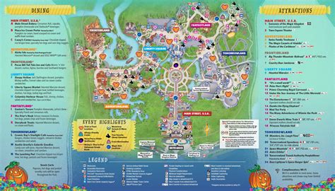 2017 Mickeys Not So Scary Halloween Party Character Locations