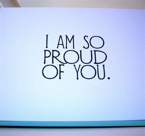 I Am So Proud Of You Greeting Card By Thetiffanyhan On Etsy