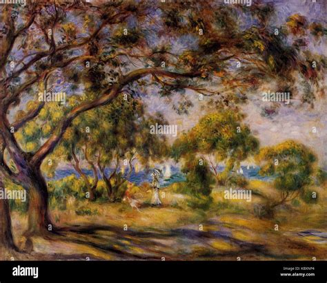 Pierre Auguste Renoir Noirmoutier Stock Photo Alamy