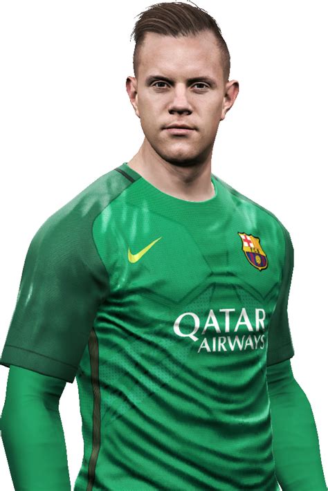 Marc andré ter stegen (born 30 april 1992) is a german footballer who plays as a goalkeeper for spanish club fc barcelona. PES2017 Marc-Andre ter Stegen by OPERATIONRACCOONCITY on ...