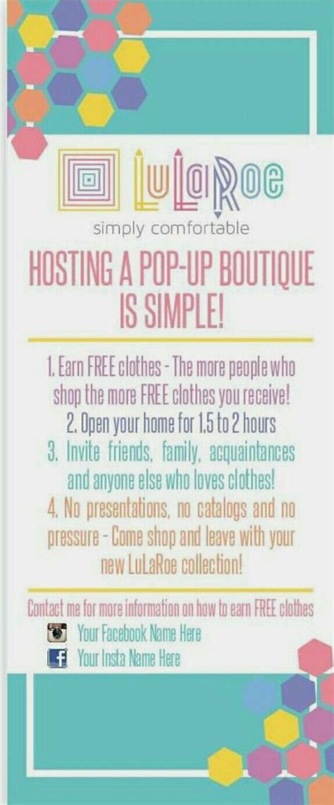 Pin By Kathy Sisson On Lularoe Pop Up Party Posts Lularoe Pop Up