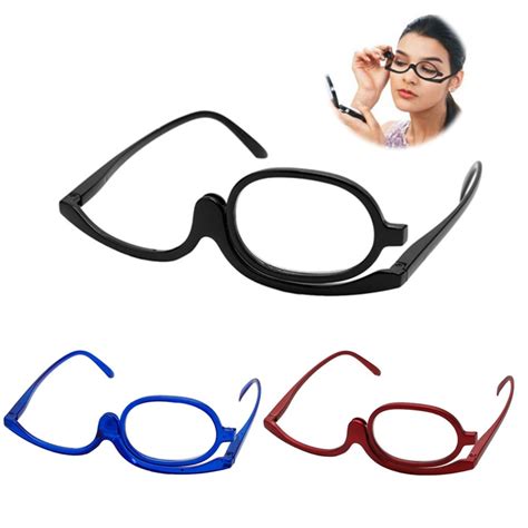 Magnifying Glasses Makeup Reading Glass Folding Eyeglasses Cosmetic General 3 Colors In Reading