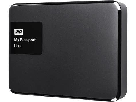 Open Box Wd 4tb Black My Passport Ultra Portable External Hard Drive