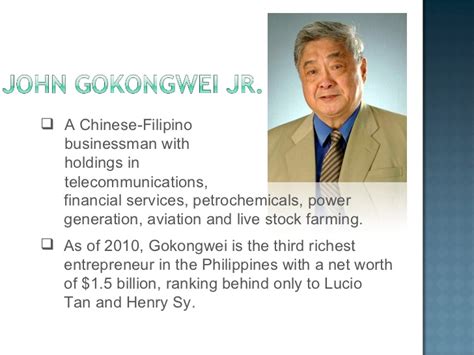 The second time she looks through the binoculars, she describes what she sees. John gokongwei