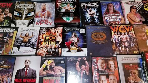 Selling My Entire Wrestling Dvd Collection Wwe Tna Youtube