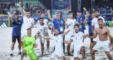 انتخاب تمجید Afc از تیم ملی ساحلی ایران ذوق‌زدگی کنفدراسیون فوتبال آسیا از قیچی برگردان یوزها