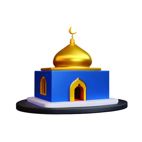 Mosque 3d Icon Illustration 28249335 Png