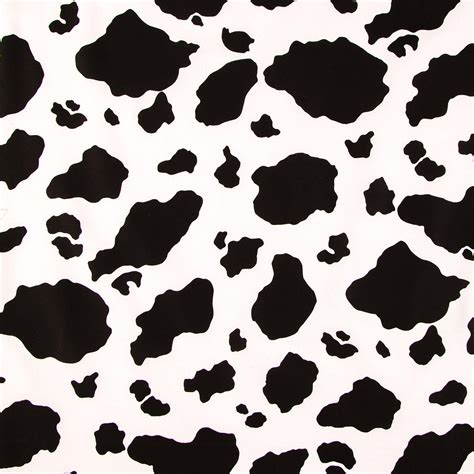 Black And White Cow Print Cotton Calico Fabric Hobby Lobby 620930