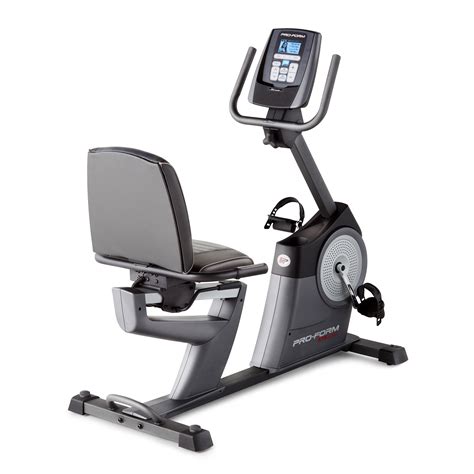 The start/stop key and exercise at a level between 70% and 85% of causing breathlessness and fatigue. ProForm 315 CSX Recumbent Exercise Bike at Hayneedle