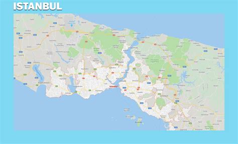 Istanbul maps will guide you to the best destinations in this magical city. Istanbul | Map of Europe | Europe Map