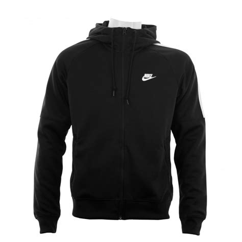 Nike Mens Tribute Hooded Track Jacket Black Mens From Loofes Uk