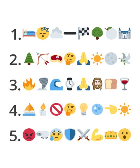 Emoji Quiz Name These Book Of Mormon Stories Artofit