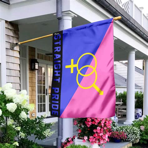 Pride month is a time for protest and celebration, one when the lgbt+ community unite under the some of these flags may not be familiar to everyone, so pinknews brings you a look at the many. Straight Pride Flag TRL120F - Flagwix