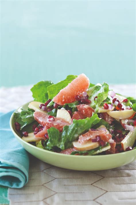 Pomegranate Apple Salad With Creamy Parmesan Recipes