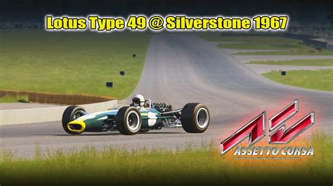Historic Tracks Silverstone 1967 Lotus Type 49 Assetto Corsa