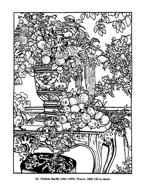 Vintage Adult Coloring Pages