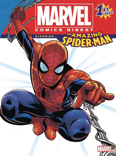 At this time, deaths in comic books were still very uncommon and certainly involving major superheroes. MARVEL COMICS DIGEST #1 AMAZING SPIDER-MAN