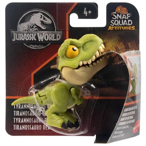 Jurassic World Snap Squad Attitudes Tyrannosaurus Rex Dinosaur Collectible Ubicaciondepersonas