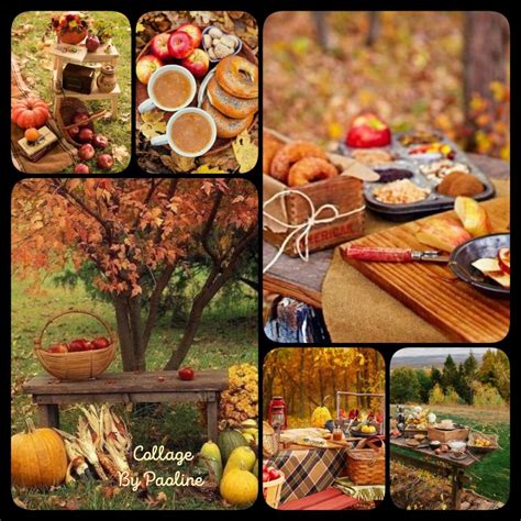 Autumn Collage Photography Moodboards Fall Collage Mood Board