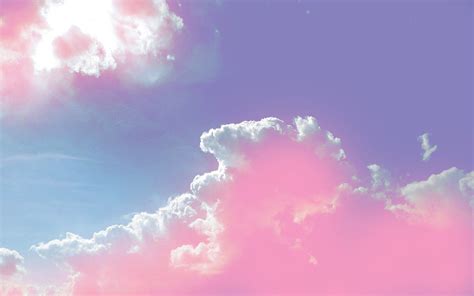 Pink Clouds Wallpapers Top Free Pink Clouds Backgrounds Wallpaperaccess