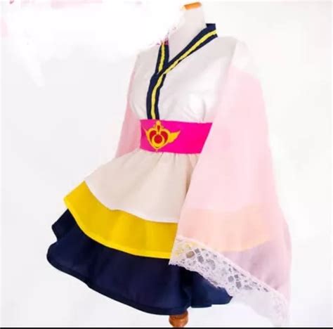 Cosplay Sailor Moon Yukata Kimono Anime Japonés Tsukino Meses Sin Intereses