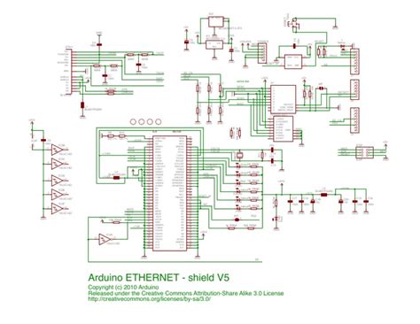 Arduino Ethernet Shield 05 Schematicpdf