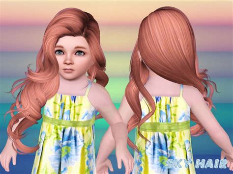 The Sims Resource Skysims Hair Toddler 246 Piio