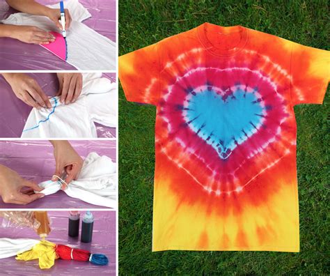 Tie Dye Your Summer With This Heart Pattern Technique Created With