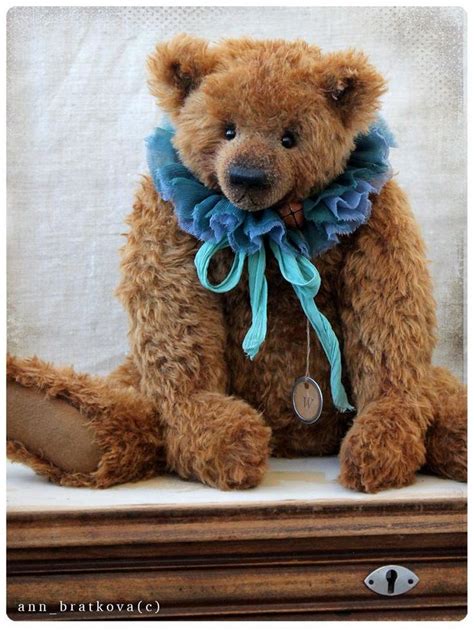 Walter Made To Order By Ann ♥️ Teddy Bears On Tedsby Handmade Teddy Bears Teddy Bear Teddy