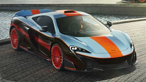 2018 Mclaren 675lt Gulf Racing Theme By Mso Wallpapers And Hd Images