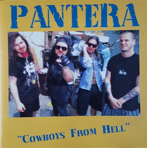 Pantera Cowboys From Hell 1994 Cd Discogs