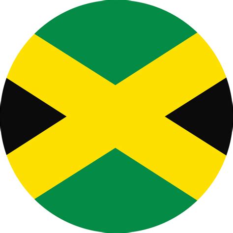 Bandera Circular De Jamaica 11571437 Png