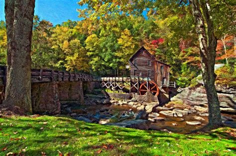 Autumn Mill Impasto Photograph By Steve Harrington Fine Art America
