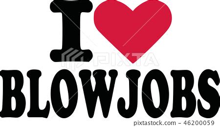 I love blowjobs 스톡일러스트 46200059 PIXTA