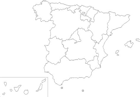 Sureste Reinado Acoplador Mapa De Las Comunidades Autonomas De España