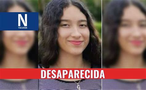 activan alerta amber en yucatán por desaparición de una adolescente