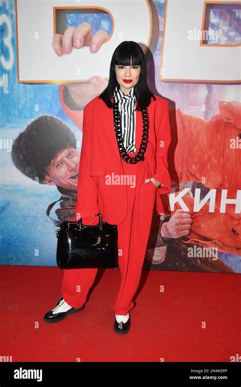 moscow the tv host nellie yermolaeva at a premiere of the adventure comedy be at caro 11