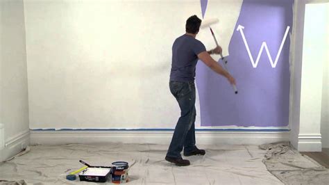 How To Paint Interior Walls With Dulux Paint Youtube