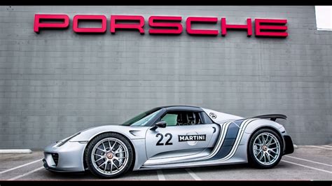 Porsche 918 Spyder Delivery Weissach Package Monochromatic Martini